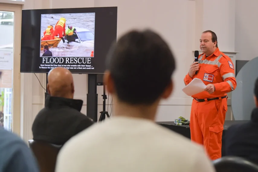 SES flood rescue training presentation.
